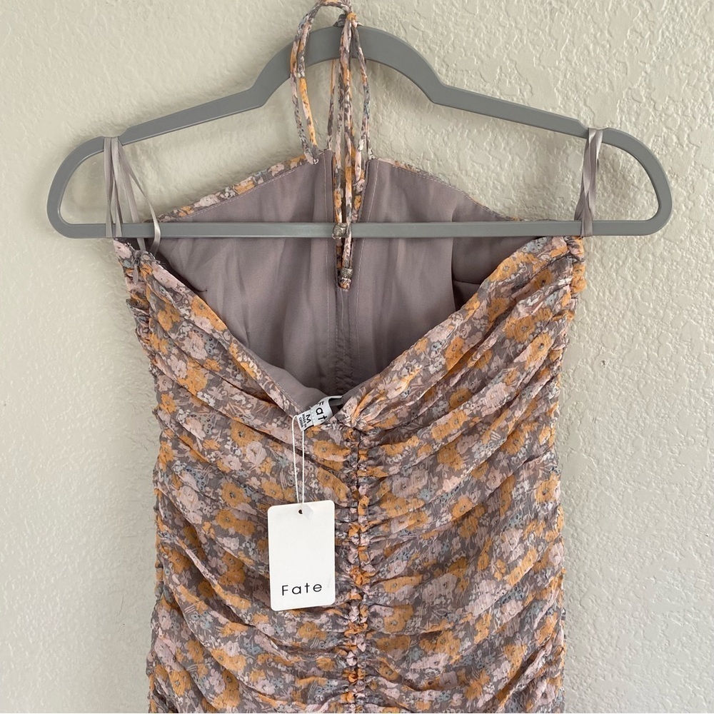 Fate Ruched Mini Dress - Picture 5 of 12